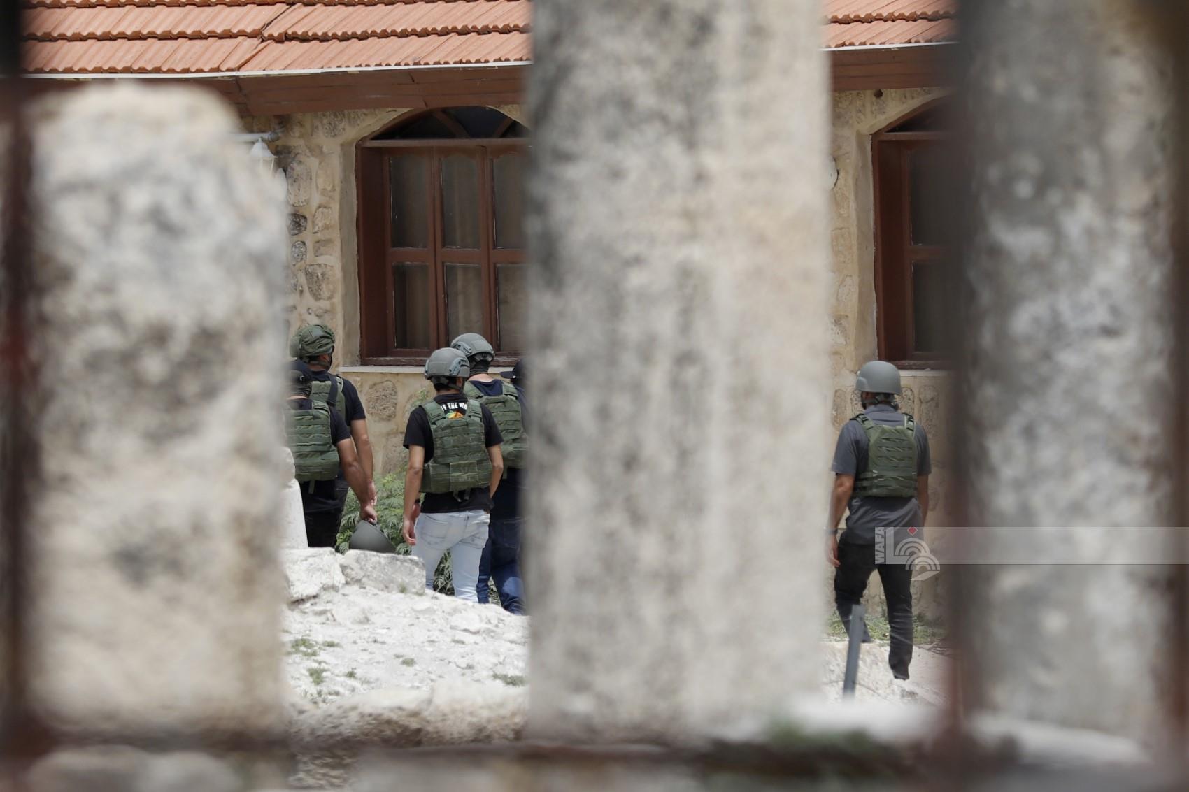 قوات الاحتلال الإسرائيلي تقتحم الموقع الأثري في بلدة سبسطية شمال غرب نابلس (أرشيف وفا)